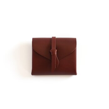 折りショートウォレット＃ブラウン / ori short wallet #brownの画像