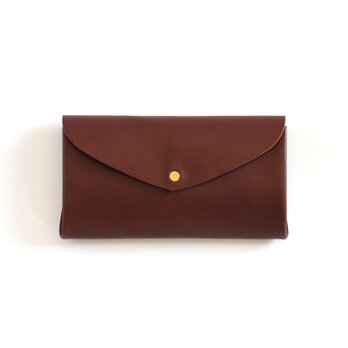 ベーシック ロングウォレット＃ブラウン / basic long wallet #brownの画像