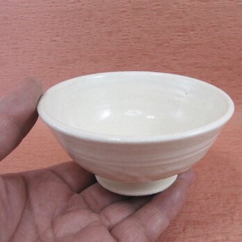 ひとくち茶碗　藁白釉　【190430】の画像