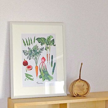 A4ポスター　Vegetablesの画像
