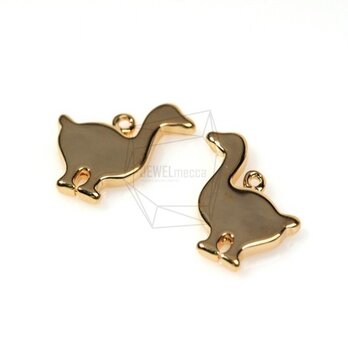 PDT-286-G【2個入り】フラットダックシャドウペンダント,Flat Duck Shadow Pendantの画像