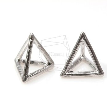 PDT-340-MR【2個入り】3Dトライアングルピラミッドペンダント,Triangle Pyramid Pendantの画像