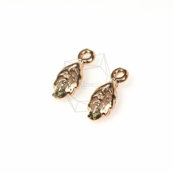 PDT-370-G【8個入り】リーフペンダント,Leaf Pendant/ 3mm x 8mmの画像