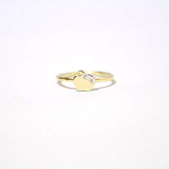 林檎な指輪:silver950/真鍮:小の画像