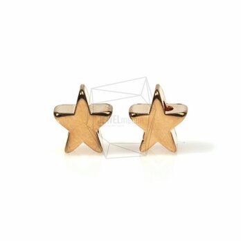 PDT-393-G【4個入り】スターペンダント,star Pendant/ 7mm x 7mmの画像