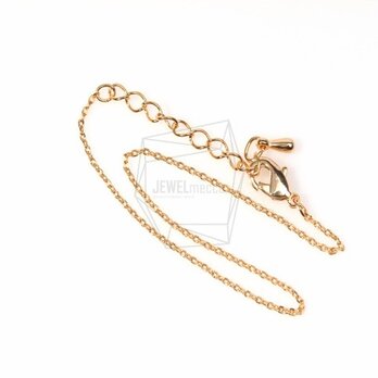 CHN-004-G【4個入り】アンクレットチェーン,Chain for Ankletの画像