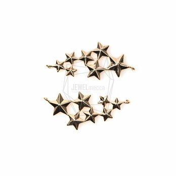 CNT-085-G【2個入り】スターチャーム,Star Charm-30mm x 13mmの画像