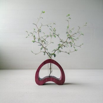 一輪挿し(ハート) | パープルハート