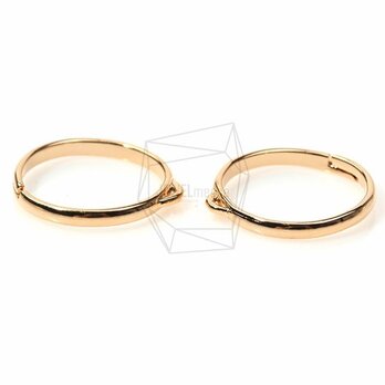 RNG-006-G【2個入り】バンドリング,Band Ring/18mm x 20mm/Adjustable Ringの画像