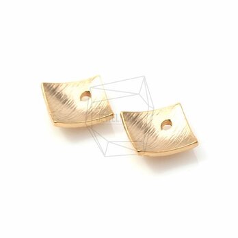 PDT-608-MG【4個入り】ダイヤモンド形ペンダント,Curved Diamond Shape Pendantの画像