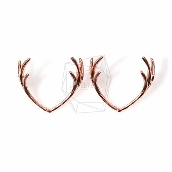 CNT-092-PMG【4個入り】タイニーシカホーンペンダント,Tiny Deer Horn Pendantの画像