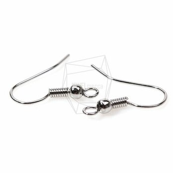 ERG-173-R【10個入り】シンプルピアスフック,Simple Line Hook Ear Wiresの画像