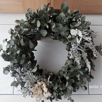 atelier blugra八ヶ岳〜EucalyptusWreathの画像