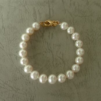 Freshwater pearl bracelet 0の画像