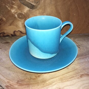 青の器  コーヒーカップ&ソーサーの画像