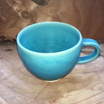 青の器  コーヒーカップの画像