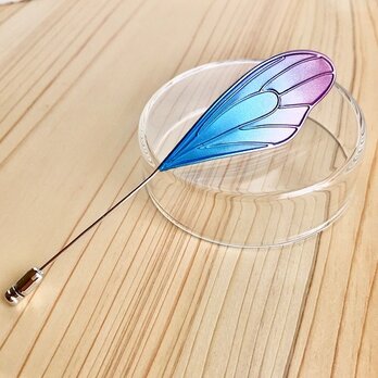 蝶の片羽ハットピンの画像