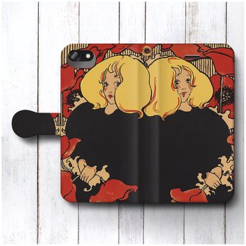 【エセル リード アラベラとアラミンタの物語】スマホケース手帳型 全機種 対応 絵画 人気 プレゼント iPhoneXRの画像