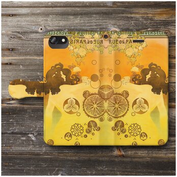【マニュエル オラツィ フラーシアター】スマホケース手帳型 全機種 対応 絵画 人気 プレゼント iPhoneXRの画像