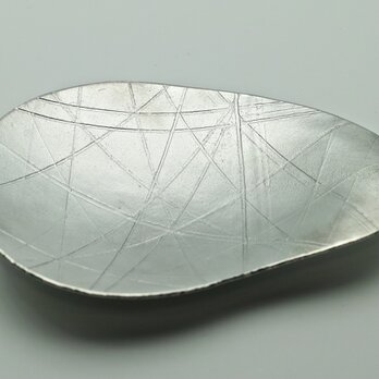 錫製　小皿の画像