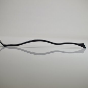 黒柿の茶杓　銘「天竜」