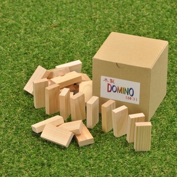 九州産 ヒノキの木製〖DOMINO〗の画像