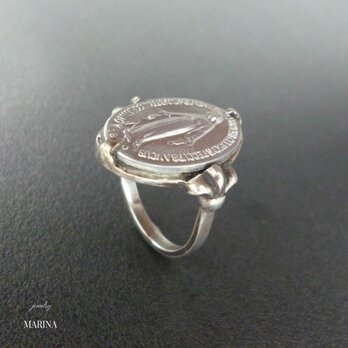 受注後制作 {SV} フランス奇跡のメダイのリング silverの画像