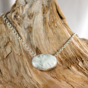 Angel Feather Fluorite Necklace エンジェルフェザーフローライトのネックレス　SV925の画像