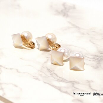 Pyramid stone pierce shellの画像