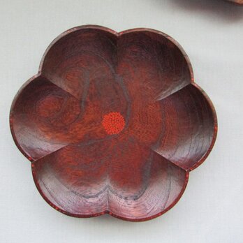 欅六花漆小皿の画像