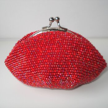 Beaded Purse --Berry Berry--の画像