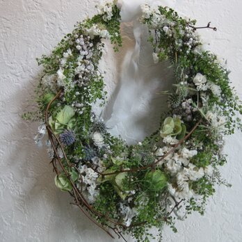 緑の雫wreathの画像
