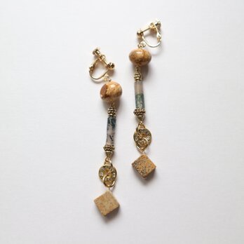 Roman aqueduct earring(pierce)の画像