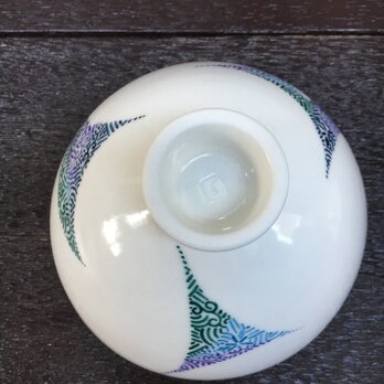 ご飯茶碗 ブルー系の画像