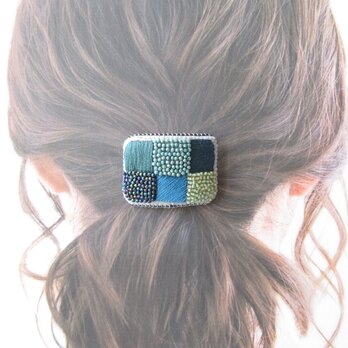 Hair accessory　ビーズ刺繍　（K0799)の画像