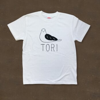 TORI T-shirt (size：160、カラー：白）の画像