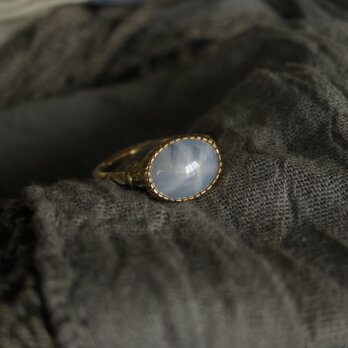 Ｋ18　Star sapphire Ringの画像