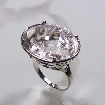 クォーツ ＊ Crashed Quartz Ring llllの画像