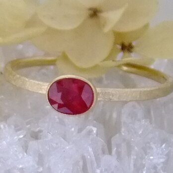 ruby＊K18 ringの画像