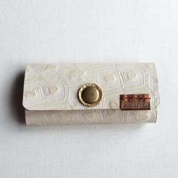 カラフル革のキーケース