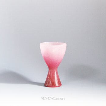 ワイングラス 4【オリジナル・一点もの | パートドヴェールガラス酒器】の画像