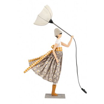 【2019年夏新モデル】風のリトルガールおしゃれランプ Margarita スタンドライト 受注製作 送料無料の画像