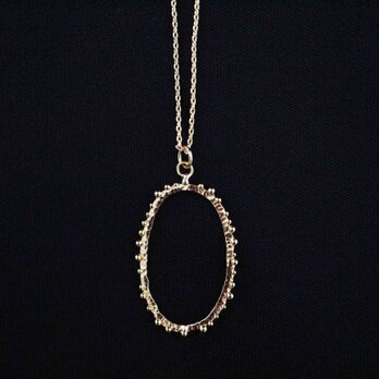 真鍮のネックレス「星の歌」