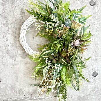 Green wreath VIIの画像
