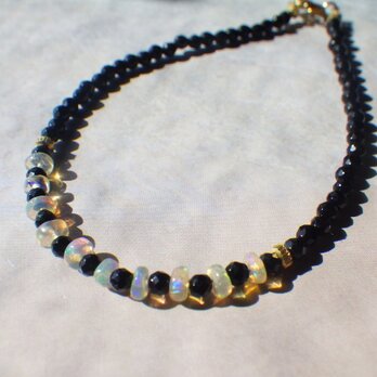 *14kgf*Rainbow Opal Onyx braceletの画像