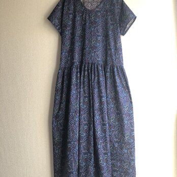 リトルマーカス ドルマンギャザーワンピース