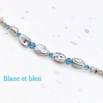 Blanc et bleu（白と青）の画像