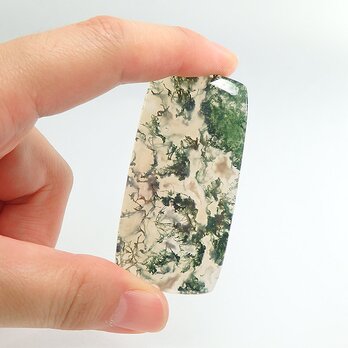 モスアゲートの大粒ルース