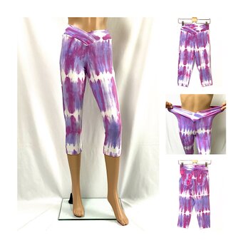 ❤SALE50％OFF❤１サイズでS～Lサイズの方対応！オールシーズン◎穿いている感じがしない美脚快適レギンスショート丈パンツの画像