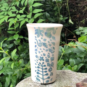 Large kakitoshi cup - blue utopiaの画像